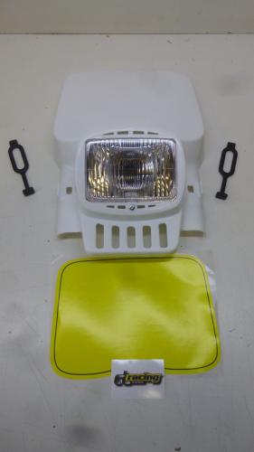 Lichtmaske Lampenmaske Vintage universal headlight classic Enduro Motorrad we-ge
