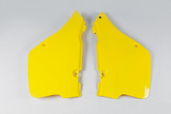 Seitenverkleidung Abdeckung side panels passt an Suzuki Rm 125 89-92 gelb