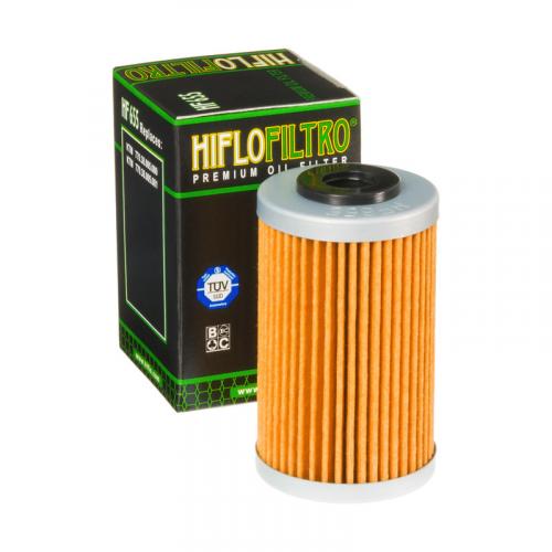 Hiflo HF655 lfilter oilfilter passt an Ktm Exc 450 12-16 passt an Husaberg Fe