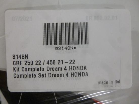 Dekorsatz Sitzbezug Aufkleber Sticker seat passt an Honda Crf 250 R 22-23 sw-r