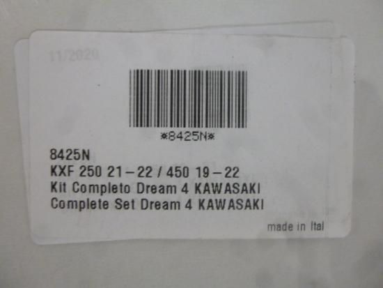 Dekorsatz Sitzbezug Aufkleber Sticker passt an Kawasaki Kxf 250 21-23 450 sw-gr