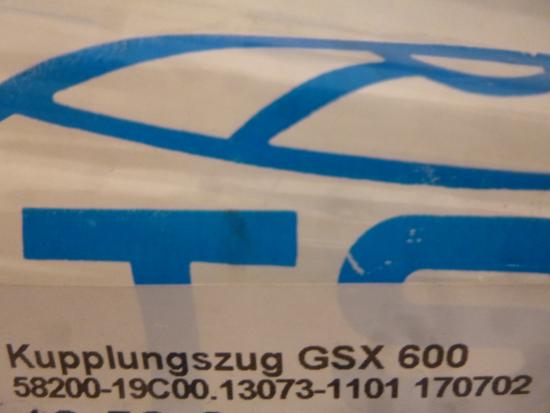 Kupplungszug Kupplungsseil clutch cable passt an Suzuki Gsx 600 F 58200-19C00