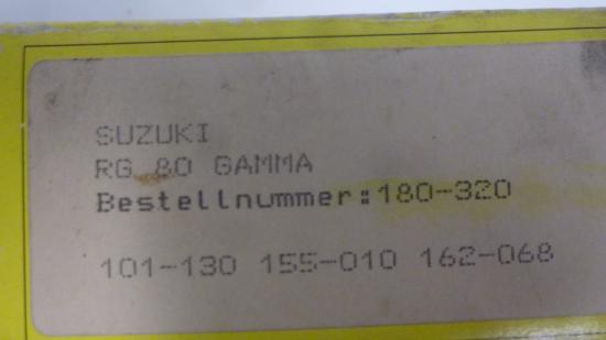Kettenrad mit Ritzel 15 49 sprocket passt an Suzuki Rg 80 Gamma 180-320