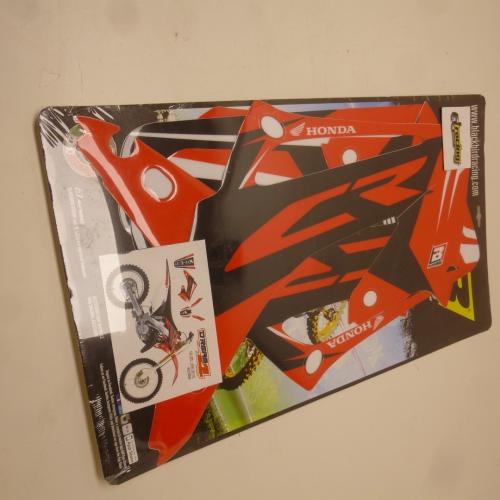 Dekorsatz Aufkleber sticker kit passt an Honda Cr 125 250 02-07 sw-or