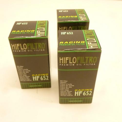 Hiflo 3x HF652 lfilter oilfilter passt an Ktm Exc Sxf Smr passt an GasGas Mc-f 