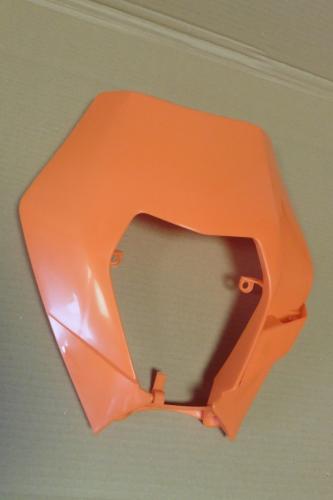 Lichtmaske Lampenmaske headlight passt an Ktm Exc 125-530 Sixdays 08-13 orange