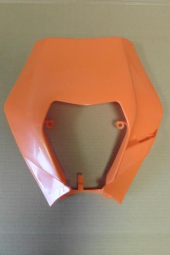 Lichtmaske Lampenmaske headlight passt an Ktm Exc 125-530 Sixdays 08-13 orange