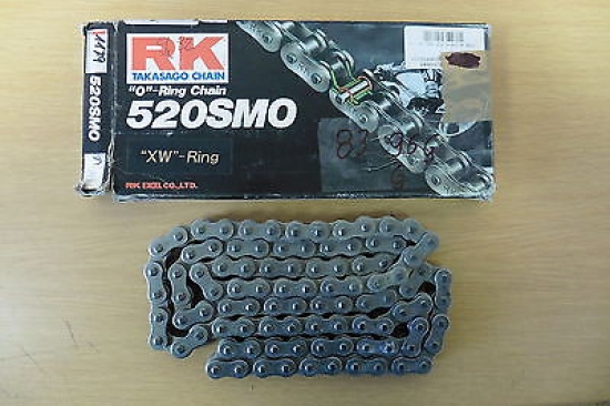 Rk 520 Smo O-Ring Kette Antriebskette Chain 96 G. Honda Yamaha Kawasaki