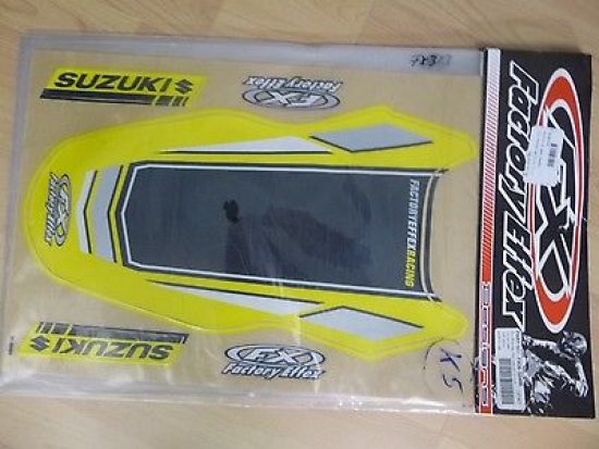 Aufkleber Dekor Sticker Schutzblech hinten fender passt an Suzuki Rm 125 Rm 250