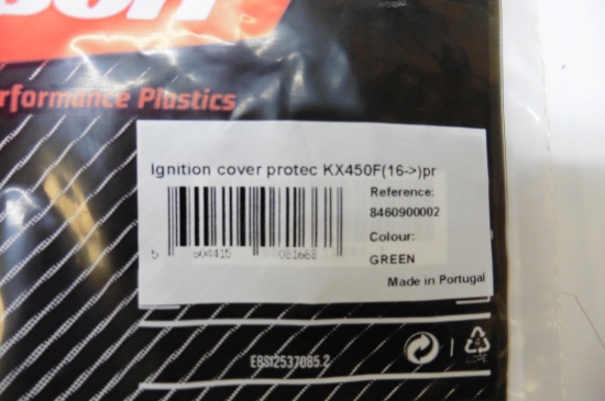 Zündungsdeckelschutz Protektor Verkleidung cover Kawasaki Kxf Kx450f 16-18 grün
