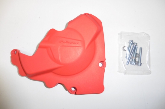 Zündungsdeckel Schutz Protektor Verkleidung cover Honda Crf 250 Cr250f 10 - rot