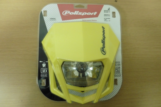 Lmx Lichtmaske Verkleidung Lampenmaske Headlight für Suzuki Rmz 125 250 gelb