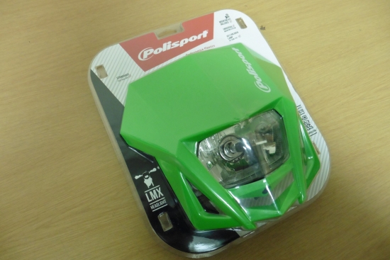 Lichtmaske Lmx Verkleidung Lampenmaske headlight für Kawasaki Kxf Kx450f grün