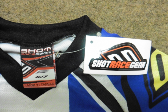 Shirt Gre 6/7 Fahrerhemd Trikot Motocross Mx Shot race gear passt an Yamaha 