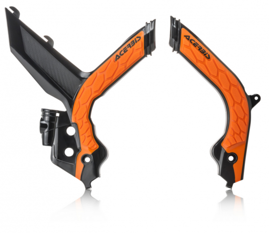 Rahmenschutz X-Grip Protektor frame cover passt an Ktm Sx Sxf Xc Xc-f 2019 sw-or
