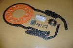 Kettensatz Kettenrad O-Ring-Kette 14-50 passt an Ktm Exc 125 200 250  98-16 or