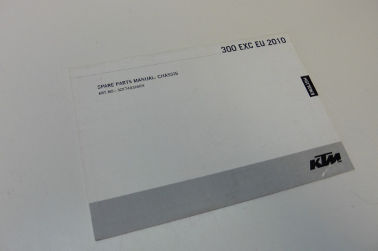 Ersatzteilkatalog Ersatzteil Handbuch book manual passt an Ktm Exc 300 2010
