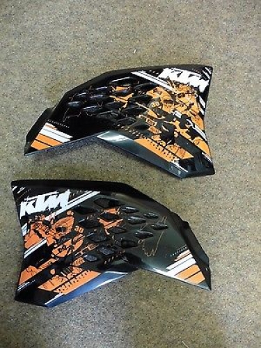 Verkleidung Tankverkleidung Khlerschutz Tankspoiler passt an Ktm Sx 65 09-14 sw