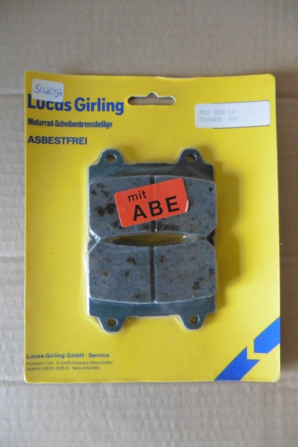 Bremsbelge Lucas Mcb-559 Lf Bremsbacken brake pad passt an Yamaha Tzr 250 85-86