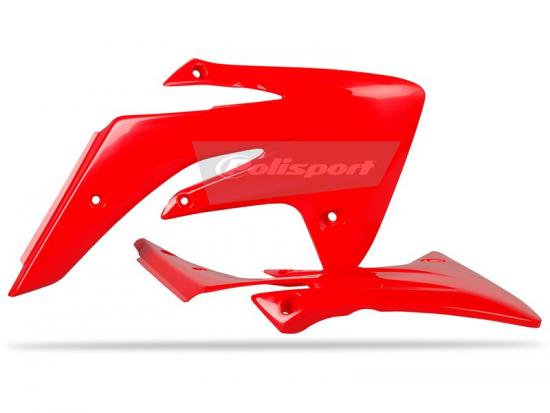 Tankverkleidung Khlerschutz radiator scoops passt an Honda Crf 150 r 07-24 rot
