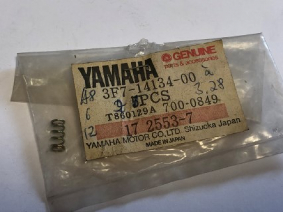 Feder Fhrungsschraube spring pilot screw passt an Yamaha Pw Qt Mj 50 3F7-14134