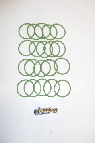 Krmmerdichtung 20x Auspuff exhaust gasket passt an Ktm Sx Exc Xc 125 00-20 grn