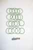 Krmmerdichtung 20x Auspuff exhaust gasket passt an Ktm Sx Exc Xc 125 00-20 grn