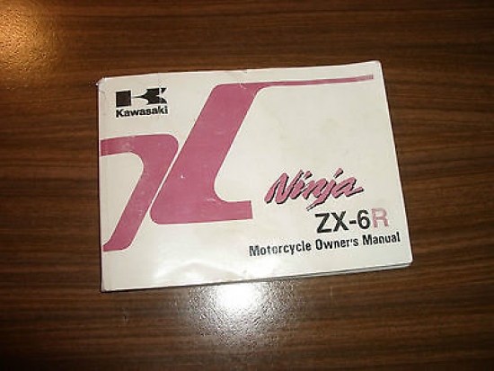 Bedienungsanleitung Handbuch owners manual passt an Kawasaki Zx6R Zx 6 R 