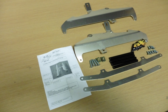 Khlerschutz Khler radiator guard passt an Kawasaki Kxf 250 Kx250f 2007 AX3055