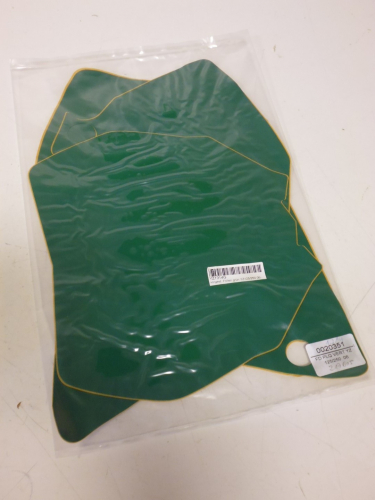 Dekorsatz Startnummernuntergrund Aufkleber passt an Yamaha Yz 125 250 2006 grn