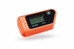 Betriebsstundenz�hler kabelloser Stundenz�hler vibration hour meter orange