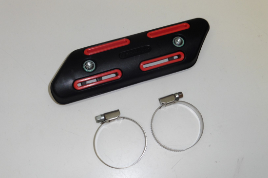 Krmmerschutz Hitzeschutz Protektor exhaust passt an Honda Crf 250 450 sw-rot