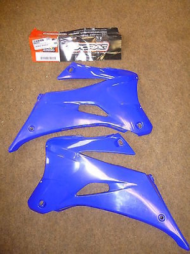 Tankverkleidung Khlerspoiler radiator scoops passt an Yamaha Yz250f 6-09 blau