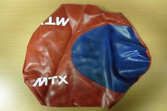 Sitzbezug Bezug fr Sitzbank Sitz seat cover passt an Honda Mtx rot-blau