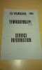 Handbuch Service-Information Elektroschaltplan passt an Yamaha Yfm 400 5GH3-SE2