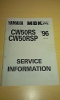 Handbuch Service-Information Elektroschaltplan passt an Yamaha Cw 50 Rsp 4VA-SG1