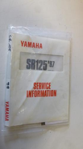Handbuch Service-Information Elektroschaltplan passt an Yamaha Sr 125 3MW-SG1