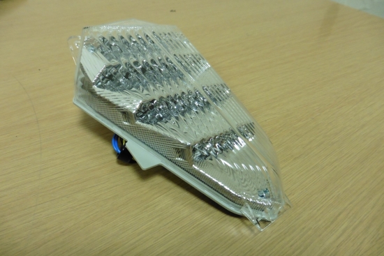 Rcklicht Klarglas Led Rcklichtglas tail light passt an Suzuki Gsxr 1300 08-14