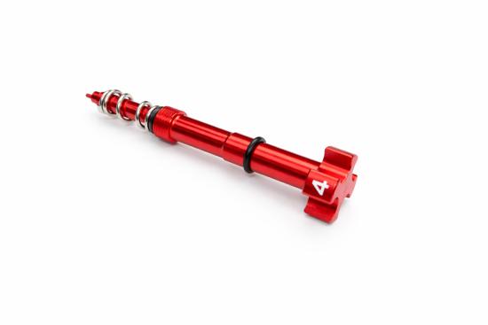 Gemischschraube Keihin Vergaser screw carburetor passt an Honda Crf 250 450 rot