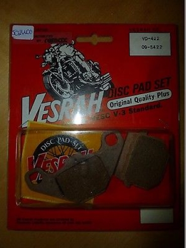 Vesrah Vd-422 Bremsbelge Bremsbacken Bremssteine Brake Pads Kawasaki Ar Kx