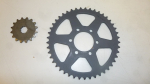 Kettenrad 45 Zhne Ritzel 16 Zhne sprocket passt an Suzuki Gsx 400 E D S 1988