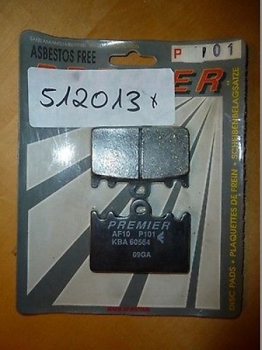Bremsbelge Premier P-101 Bremsbacken Bremssteine brake pads 