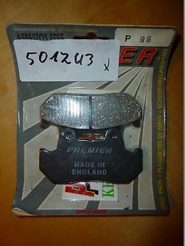 Bremsbelge Premier P-99  Bremsbacken Bremssteine brake pads