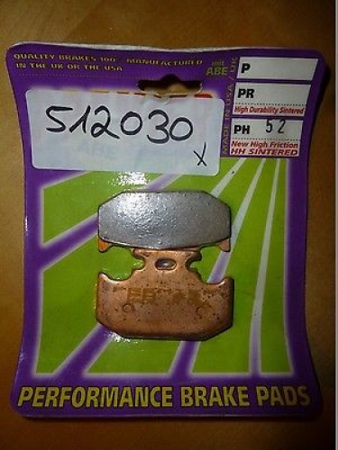Bremsbelge Premier PH-52 Bremsbacken Bremssteine brake pads