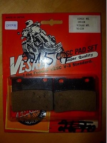 Bremsbelge Vesrah Vd-328 Bremssteine brake pads passt an Suzuki 250 M Rg