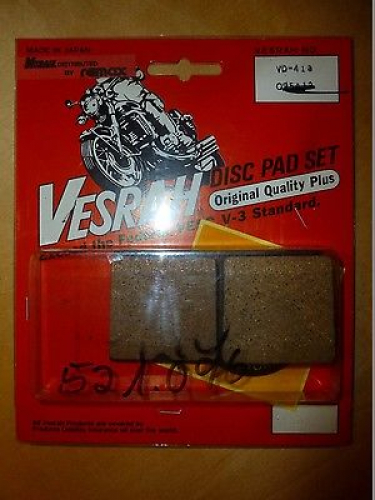 Bremsbelge Vesrah VD-413 Bremsbacken brake pads passt an Kawasaki Kz Kh 90