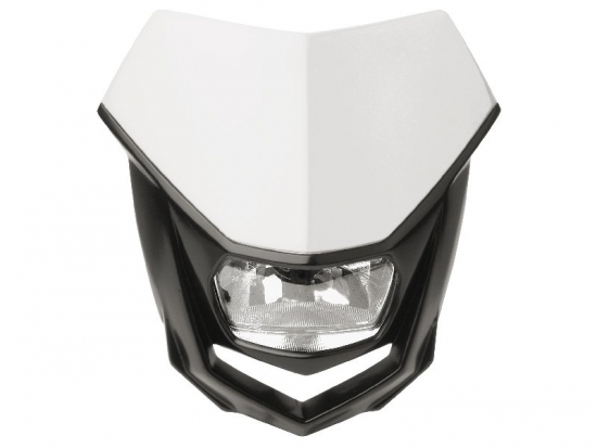 Lichtmaske Halo Verkleidung Lampenmaske headlight Motorrad Enduro Moped sw-w