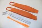 Schwingenschutz Schwingenprotektor swingarm passt an Ktm Exc 250 300 12-17 or