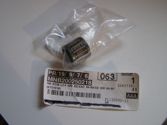 Nadellager 21,8 x 20 x 25 mm bearing passt an Ktm Lc4 Sx Exc 500 MNB200250218