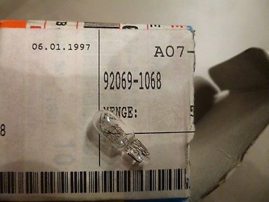 Glhbirne Beleuchtung 14V 3W bulb passt an Kawasaki Vn 1500 92069-1068
